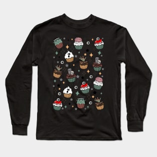 Zombie cupcakes Long Sleeve T-Shirt